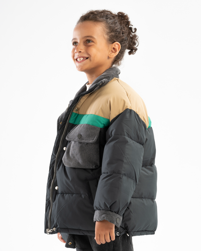 GREY POCKETS JACKET