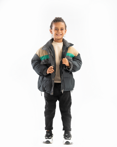 GREY POCKETS JACKET