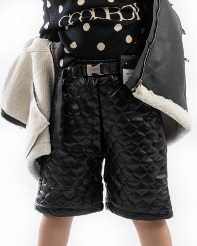 LEATHER SHORTS