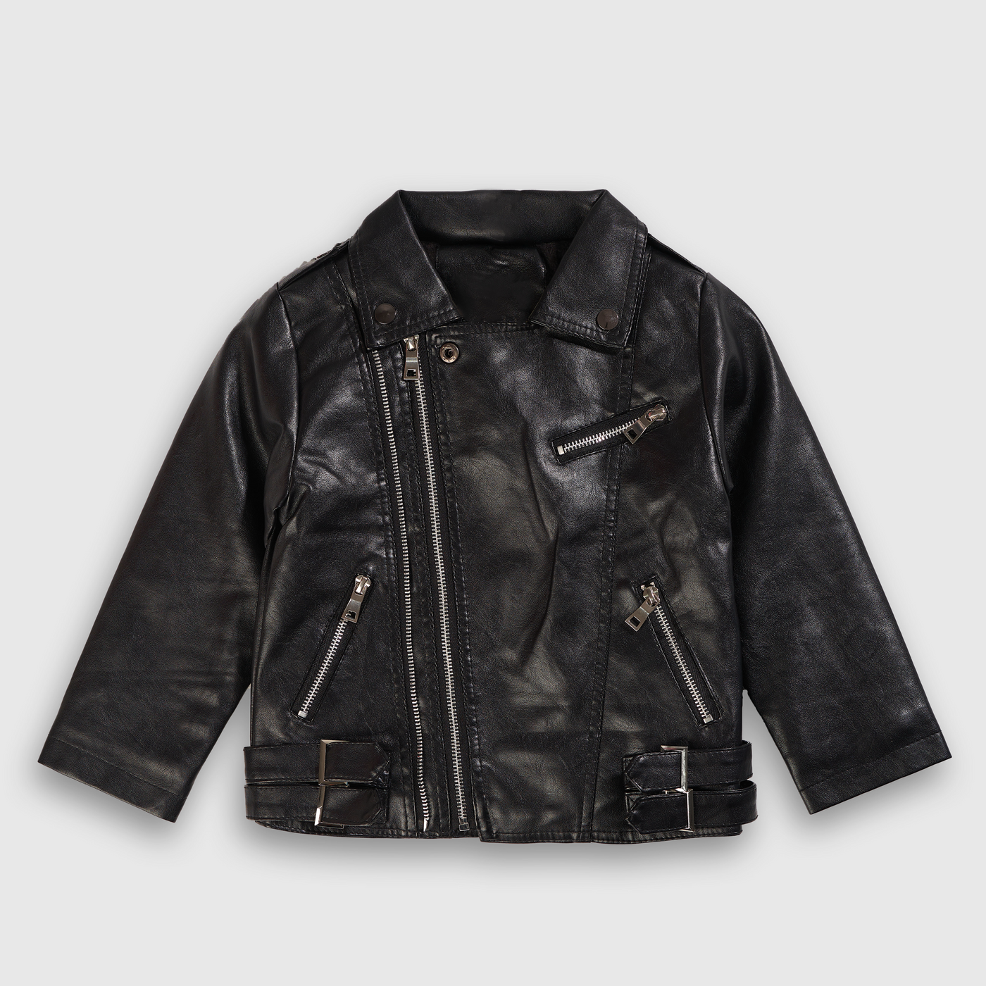 MULTI ZIPPER LEATHER JACKET