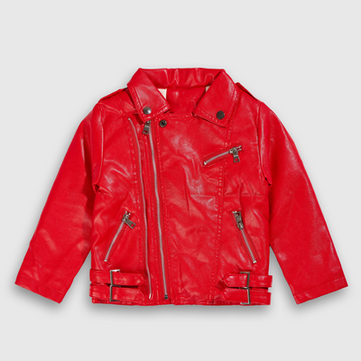 MULTI ZIPPER LEATHER JACKET