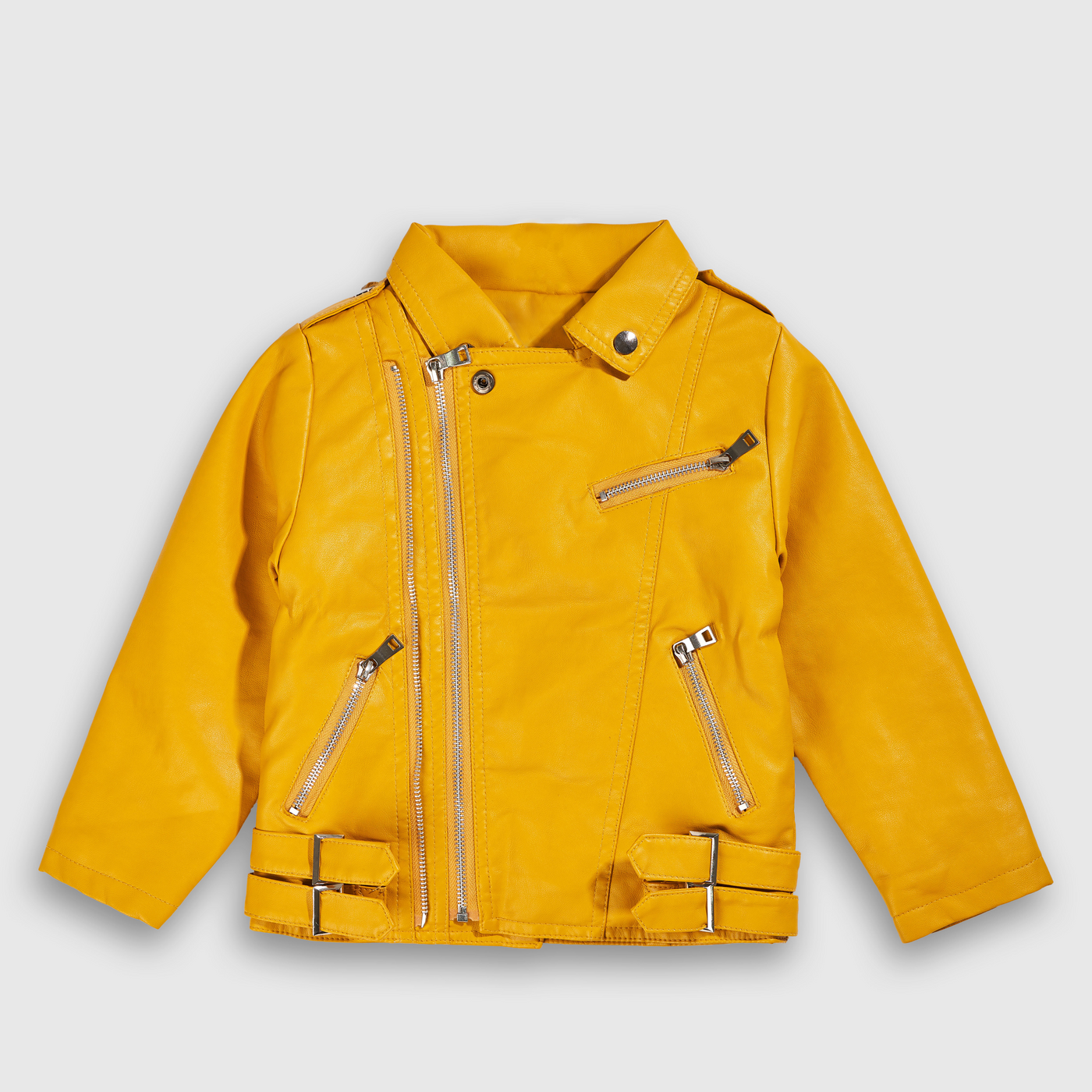 MULTI ZIPPER LEATHER JACKET