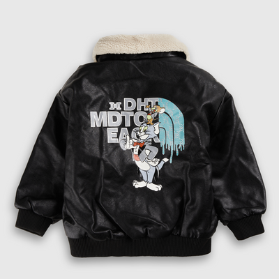 MICKEY MOUSE LEATHER JACKET