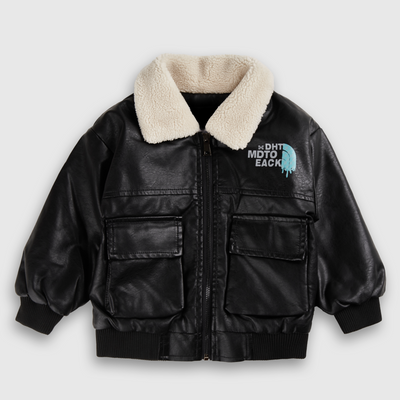 MICKEY MOUSE LEATHER JACKET