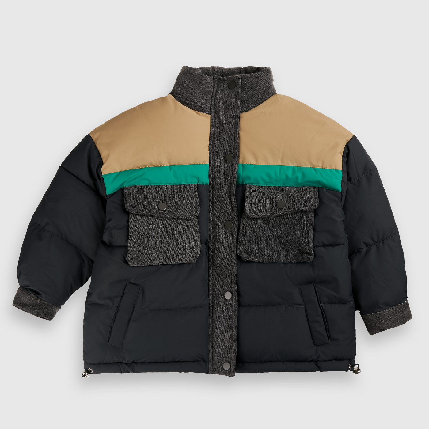 GREY POCKETS JACKET