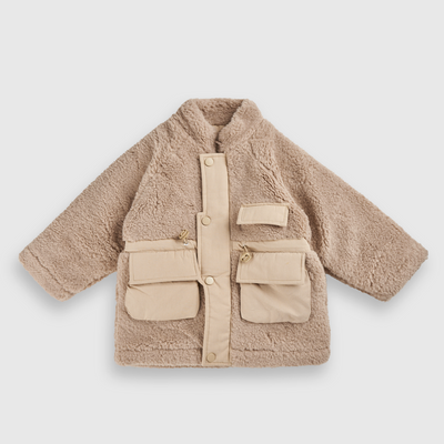 FAUX FUR 2 POCKETS