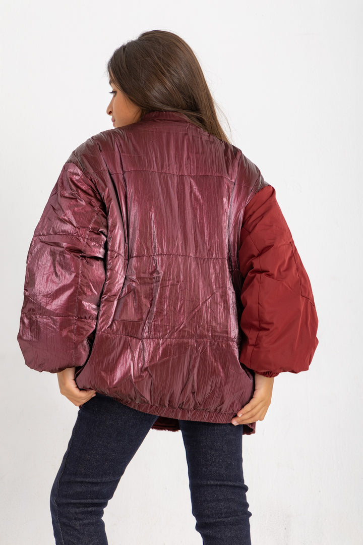 FLUFFY 2 ZIPPER JACKET