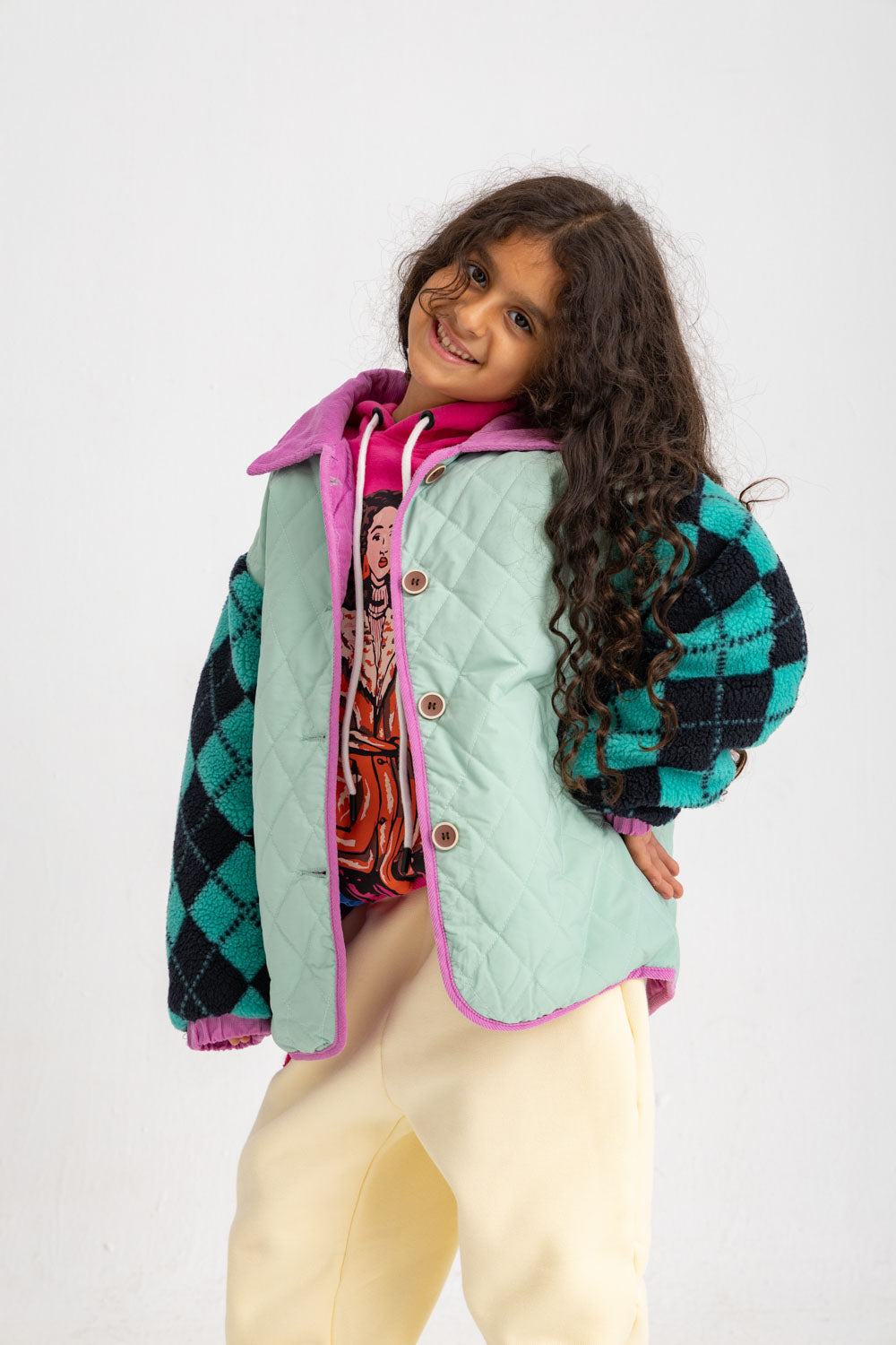 PINK COLLAR JACKET