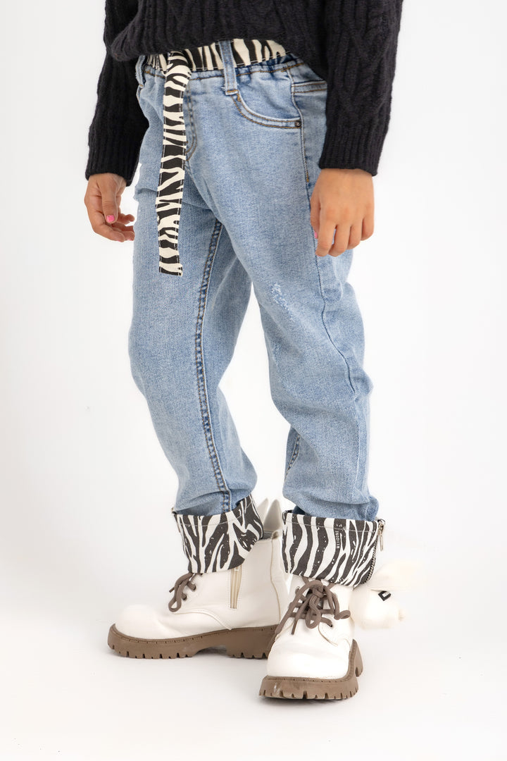 LEOPARD PANTS BELT