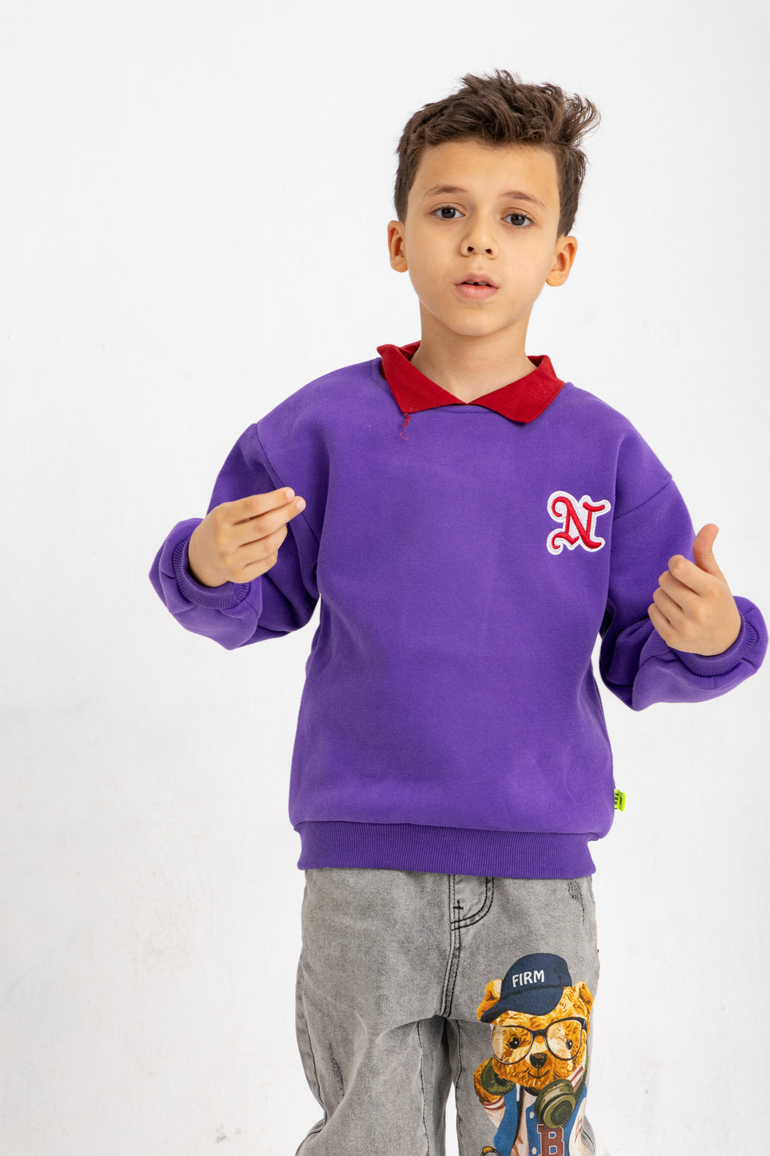N LOGO SWEAT SHIRT