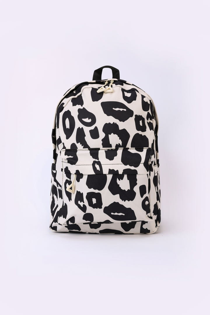 ANIMAL PRINT BACKPACK