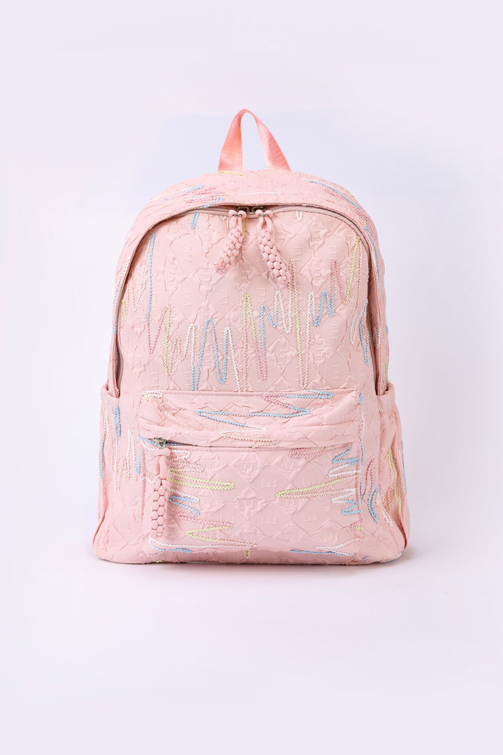 EMBROIDED BACKPACK
