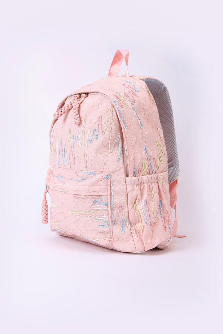 EMBROIDED BACKPACK