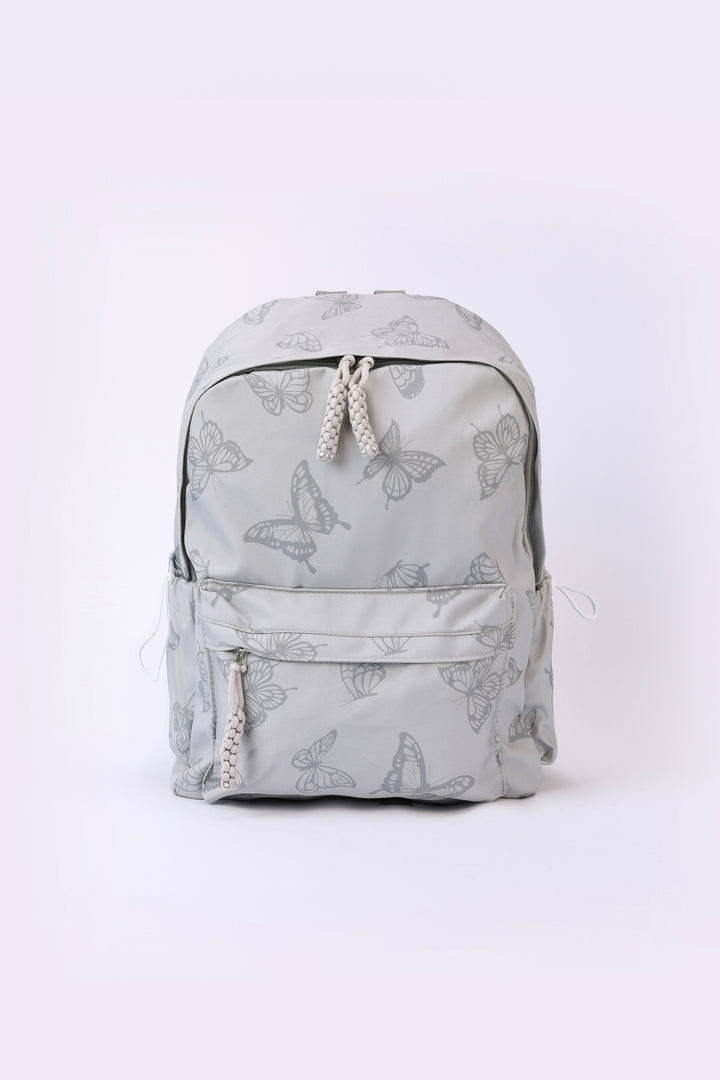 BUTTERFLY PRINT BACKPACK