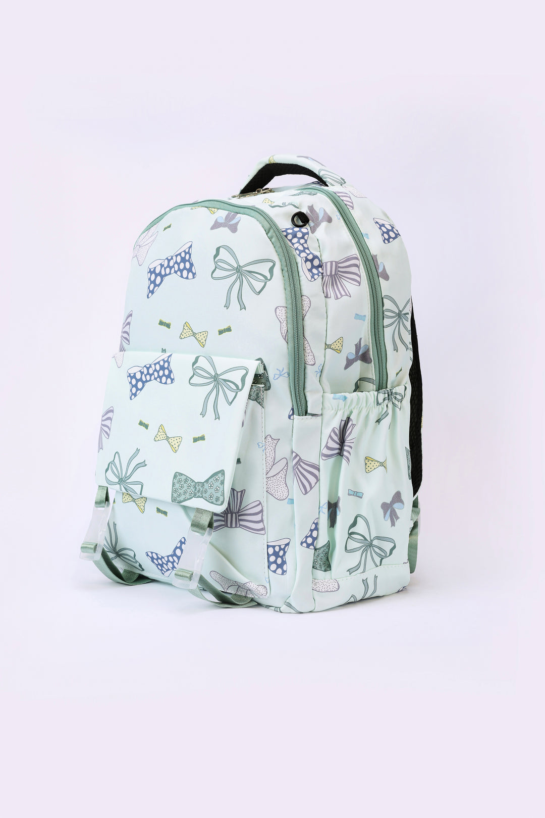 BOW PRINT BACKPACK