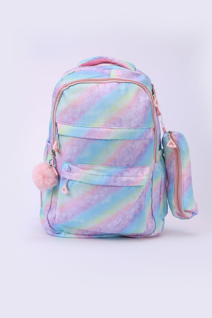 GRADIENT POM BACKPACK