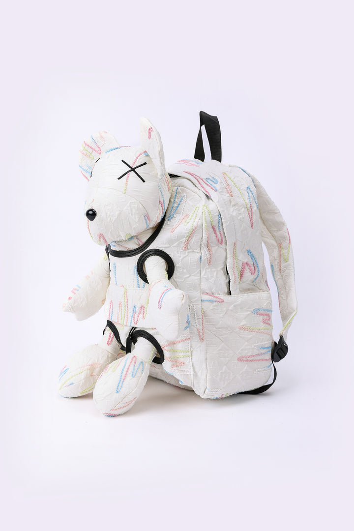 EMBROIDED DOLL BACKPACK
