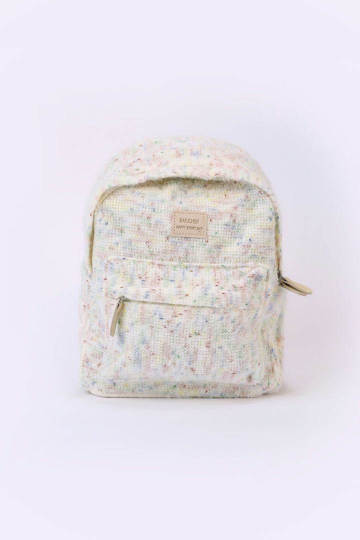 WOVEN TEXTURE BACKPACK