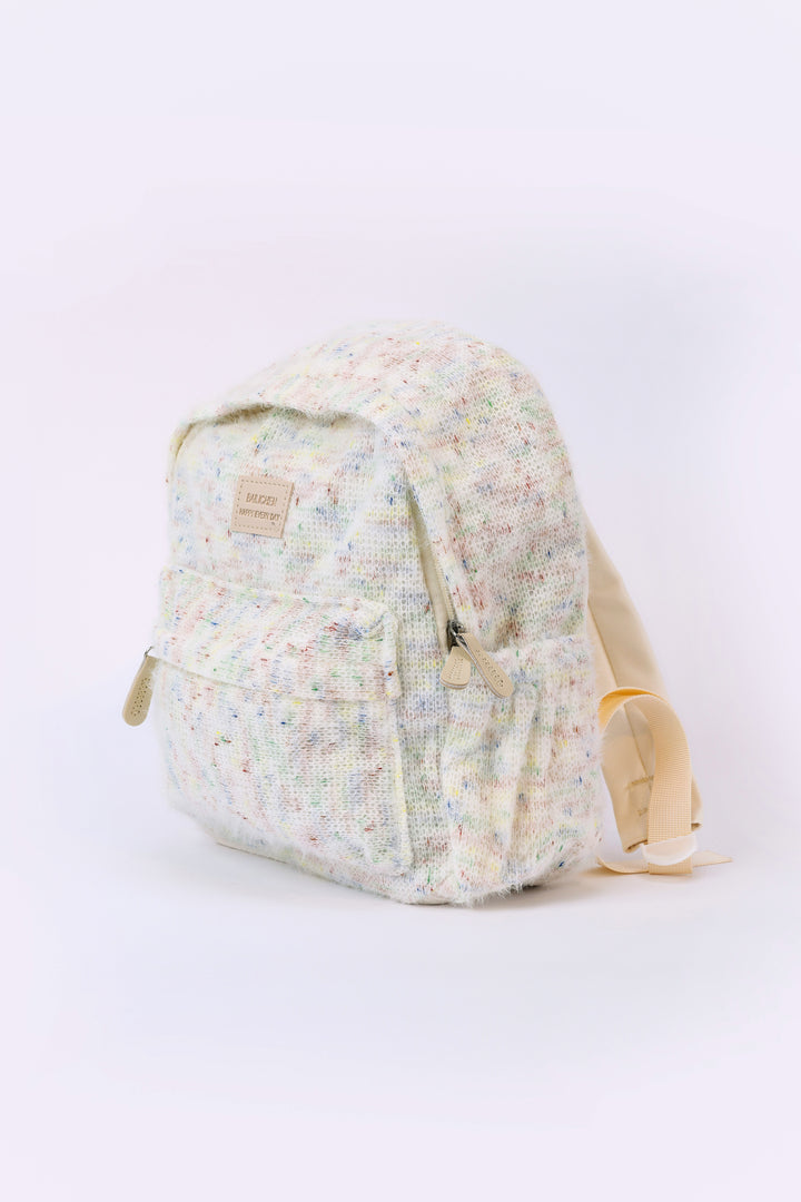 WOVEN TEXTURE BACKPACK