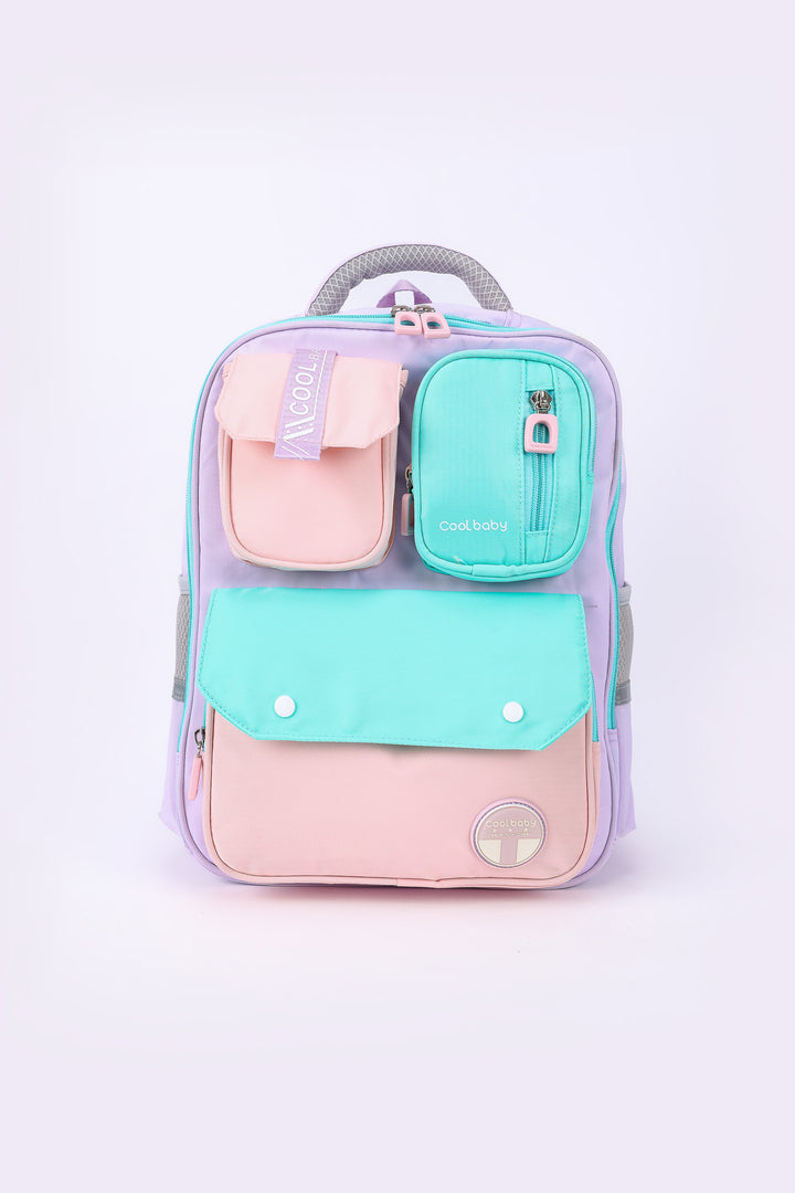 MULTI-POCKET BLOCK BACKPACK