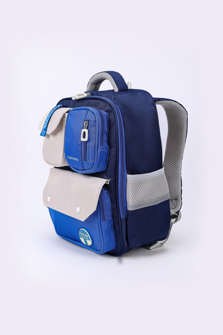 MULTI-POCKET BLOCK BACKPACK