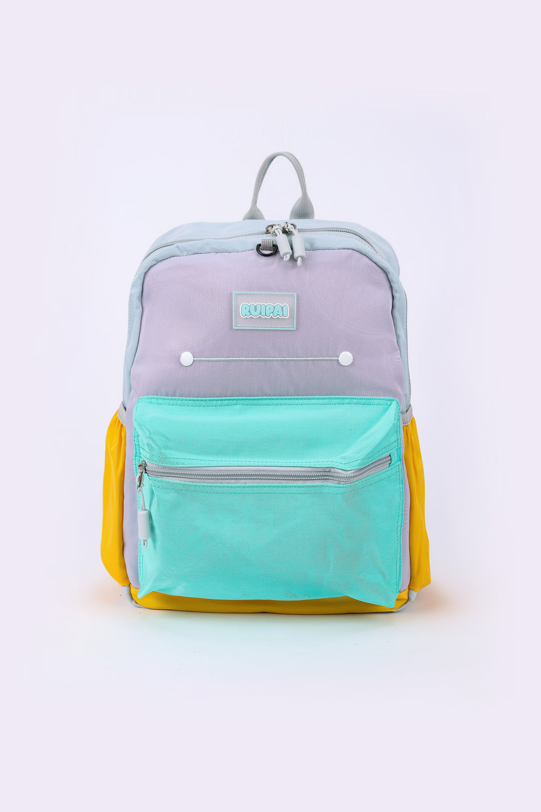 PASTEL BLOCK POCKET BACKPACK