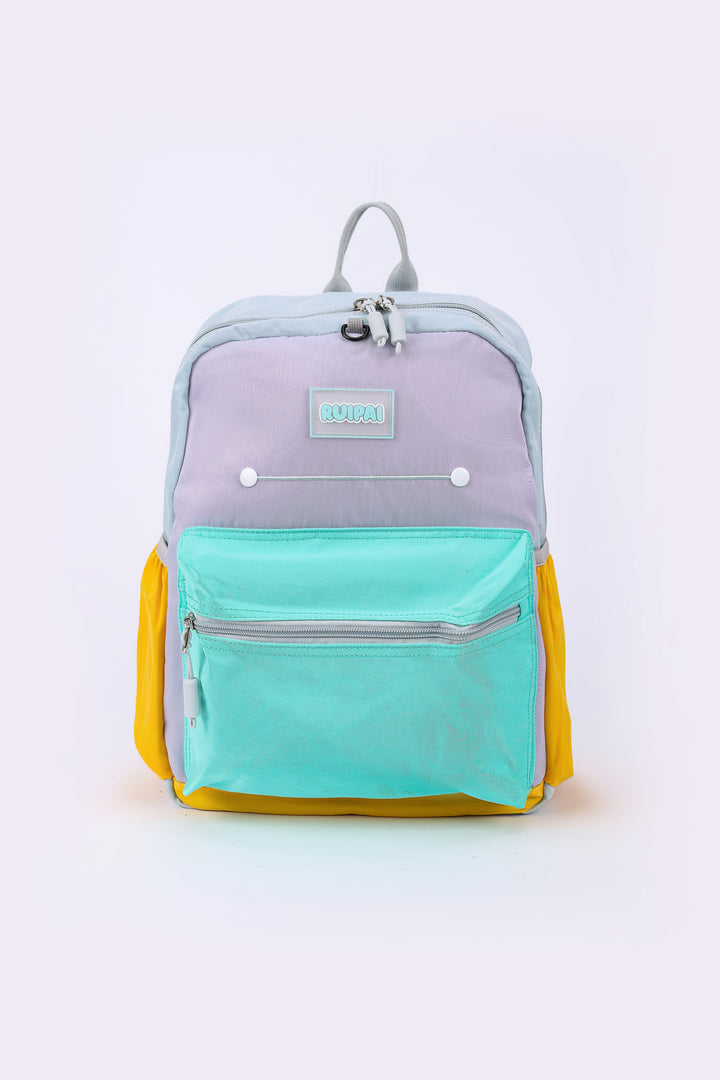 PASTEL BLOCK POCKET BACKPACK