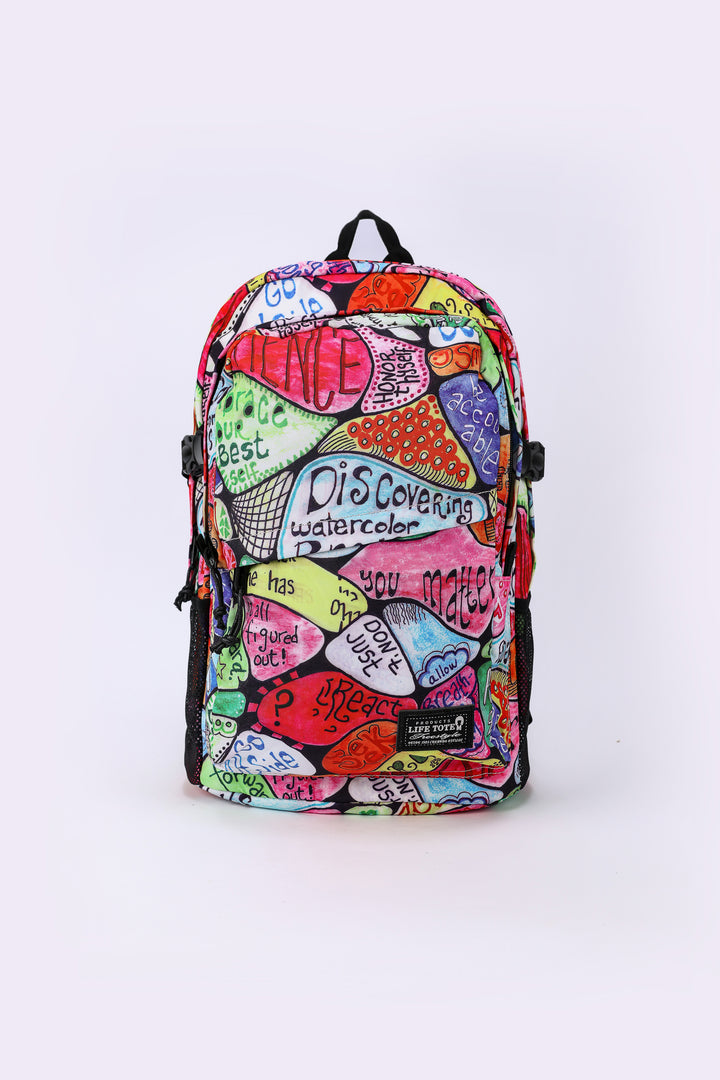 GRAFFITI AND DOODLE BACKPACK