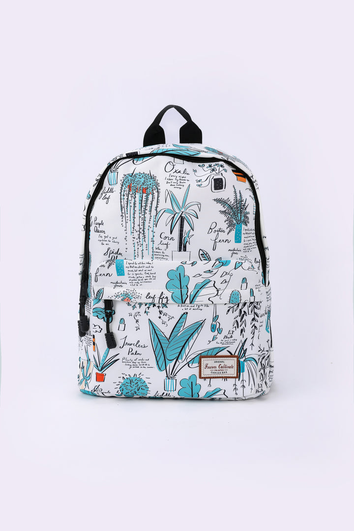BOTANICAL PRINT BACKPACK