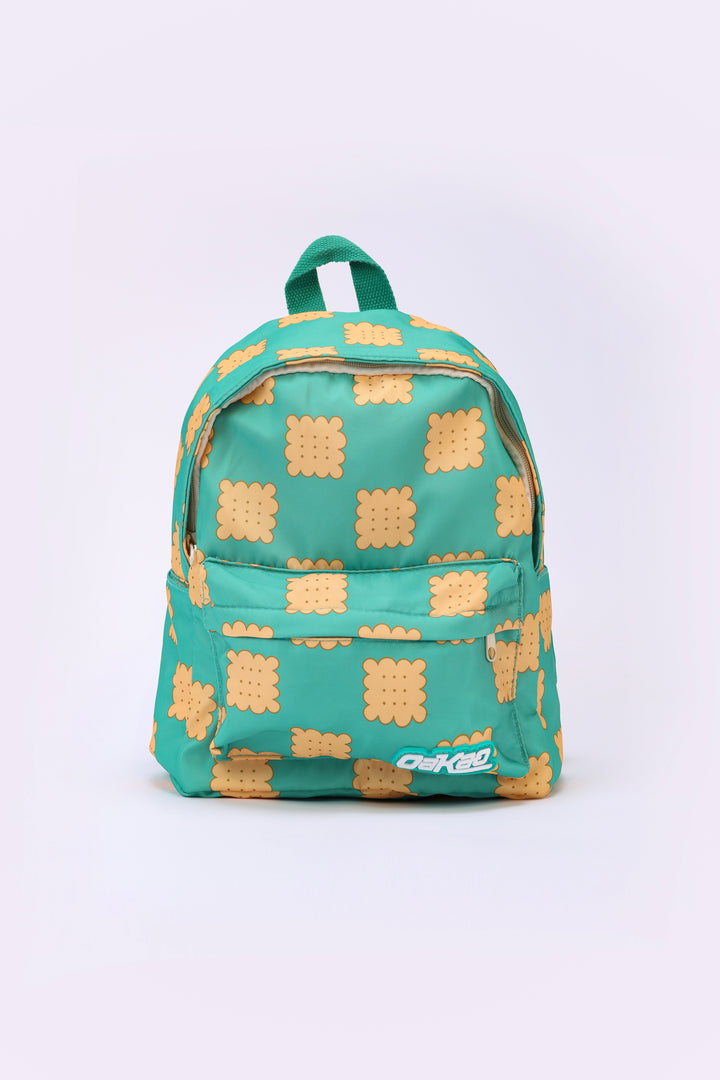 BISCUIT PRINT BACKPACK
