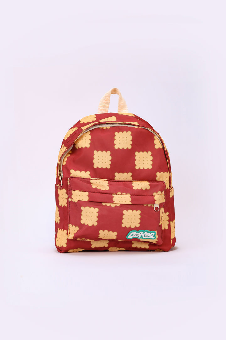 BISCUIT PRINT BACKPACK