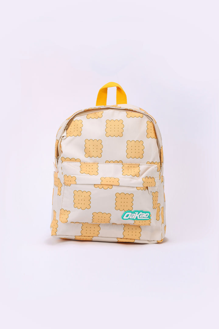 BISCUIT PRINT BACKPACK