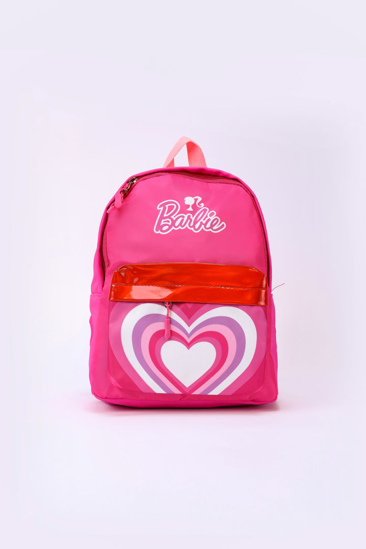 BARBIE HEART GRAPHIC BACKPACK