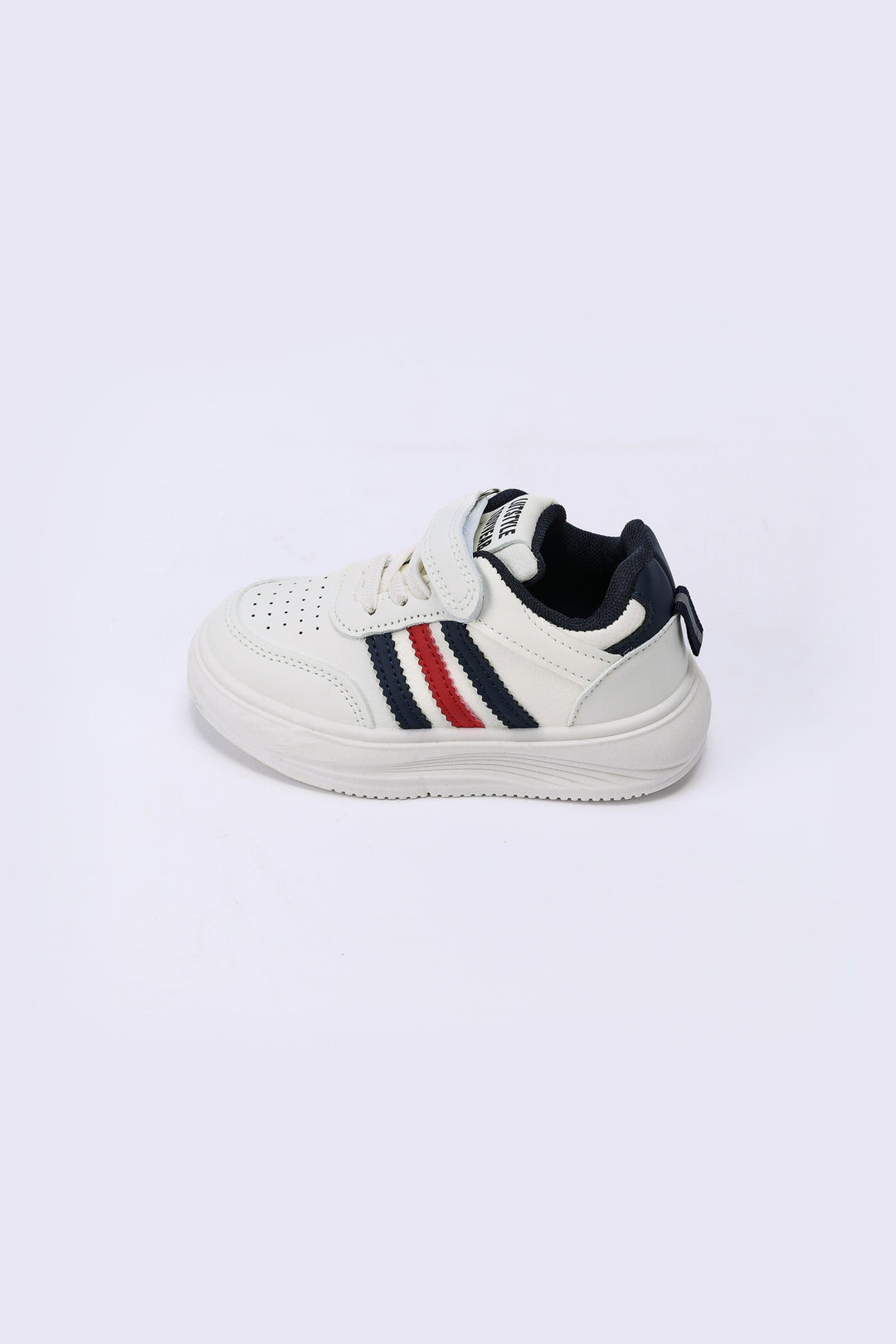 TRIPLE STRIPE VELCRO SNEAKERS