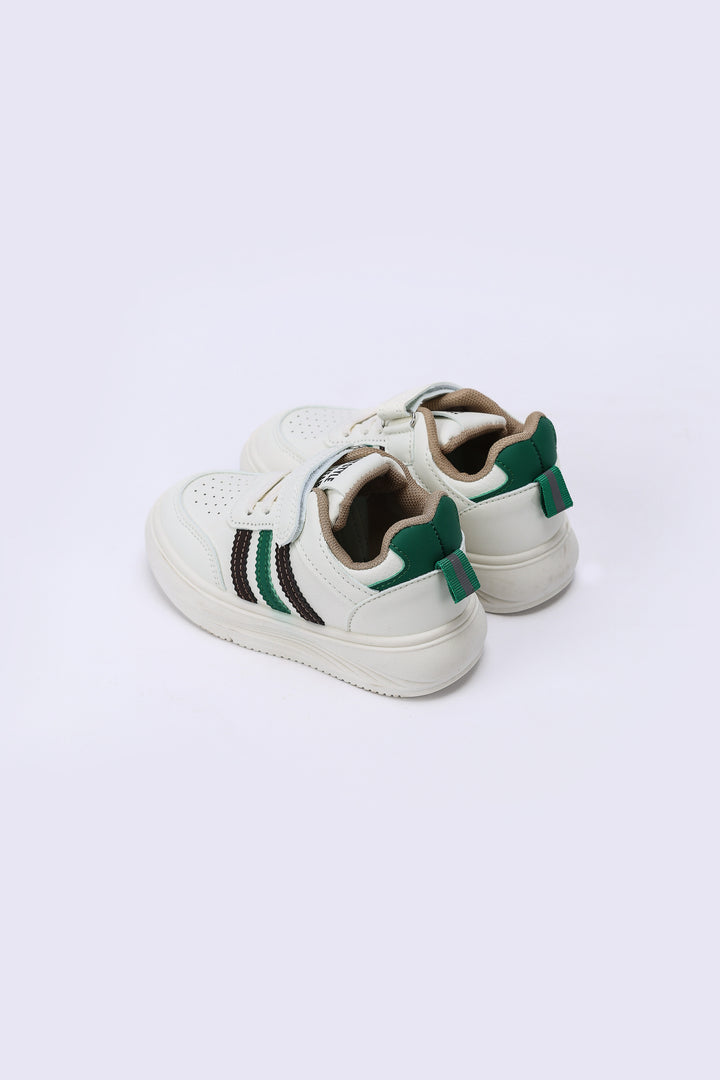 TRIPLE STRIPE VELCRO SNEAKERS