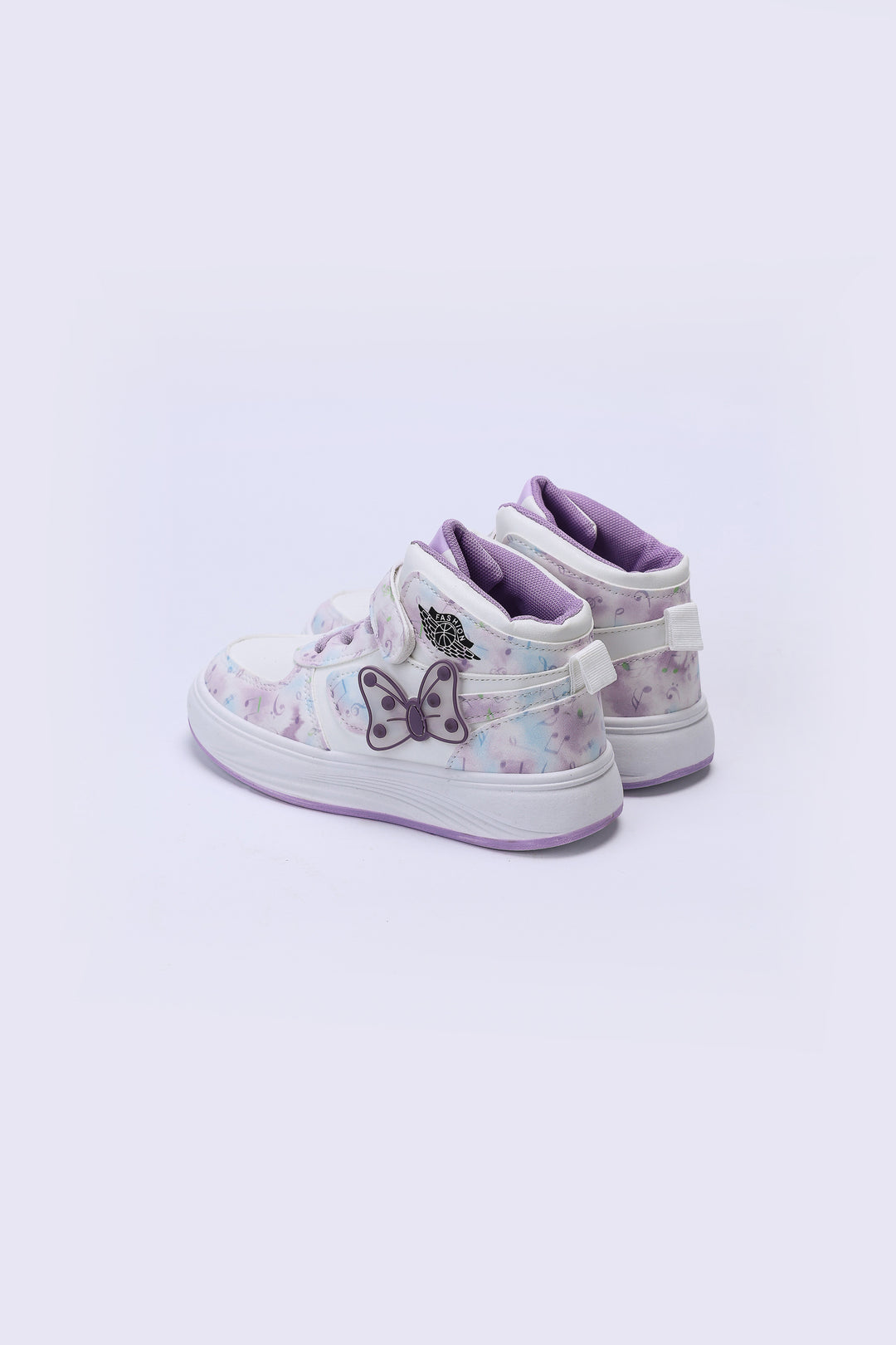 BUTTERFLY HIGH TOP SNEAKERS