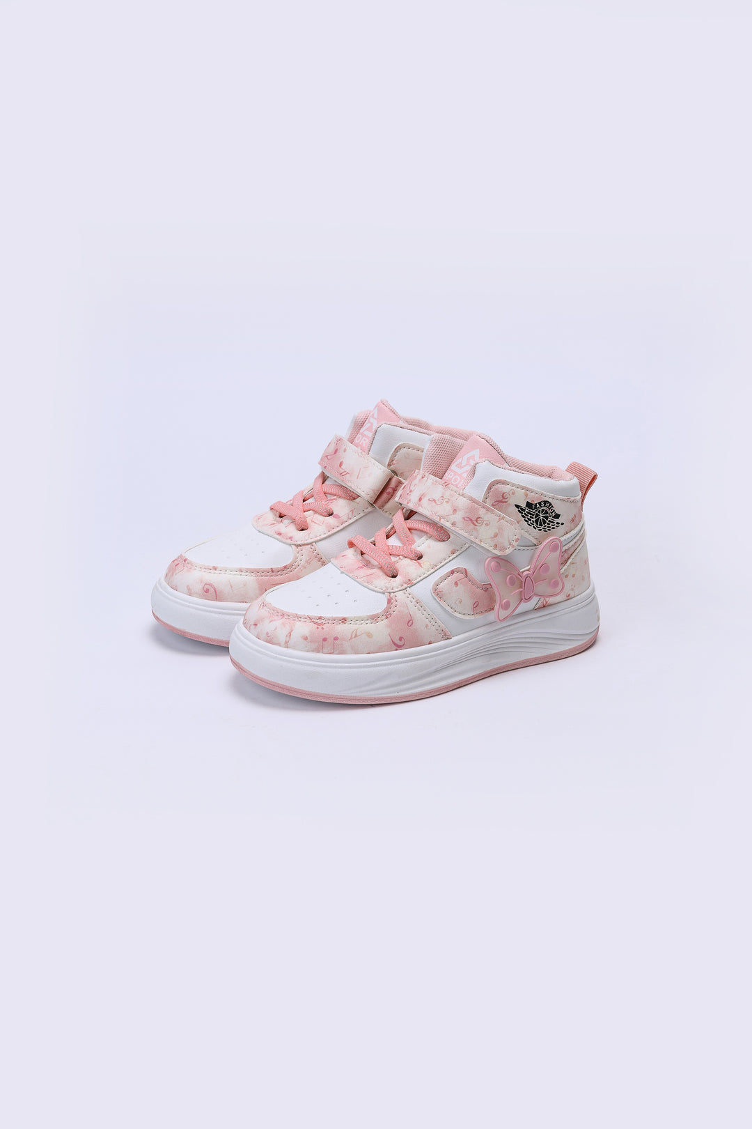 BUTTERFLY HIGH TOP SNEAKERS