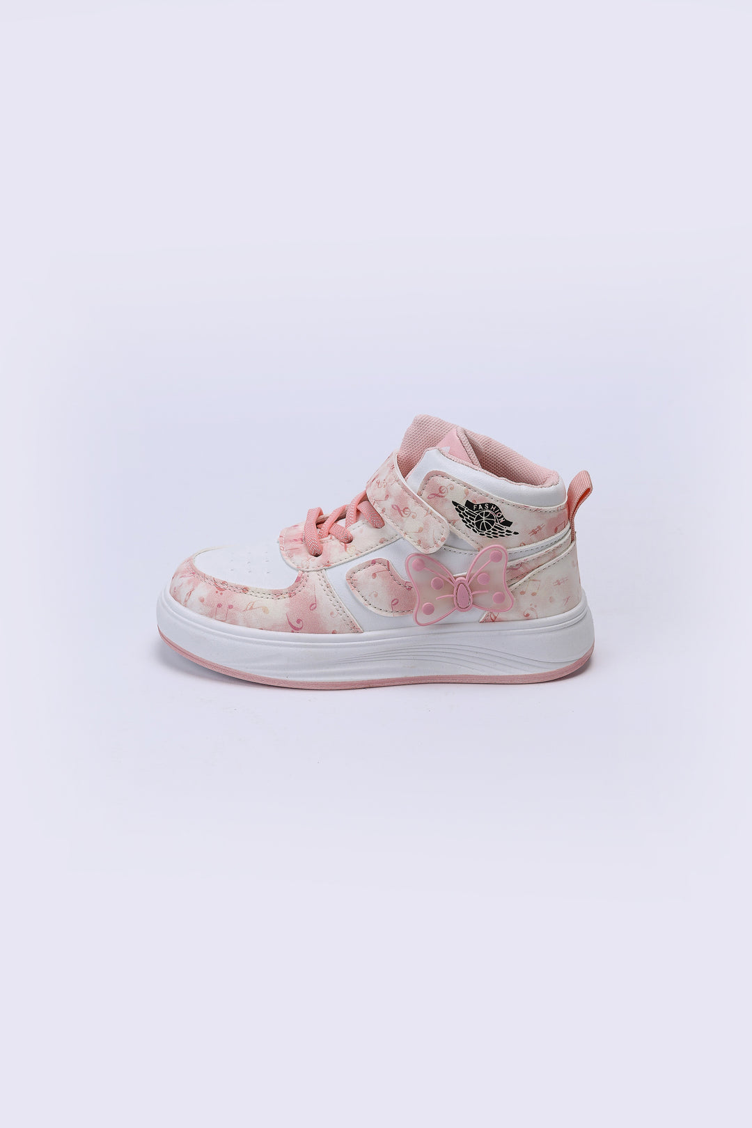 BUTTERFLY HIGH TOP SNEAKERS