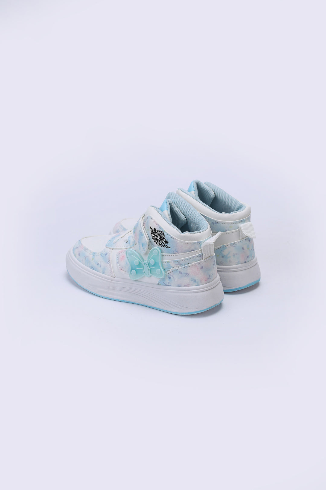 BUTTERFLY HIGH TOP SNEAKERS