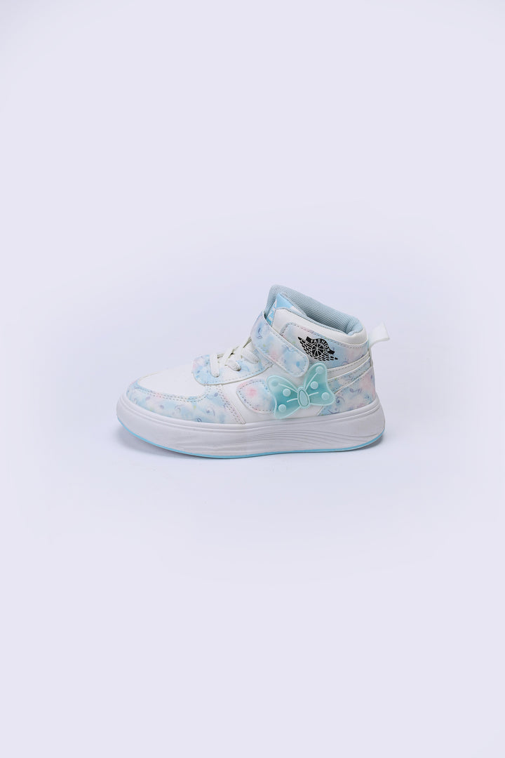 BUTTERFLY HIGH TOP SNEAKERS