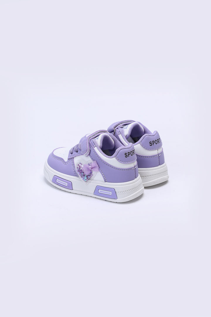 HEART PATCH SNEAKERS