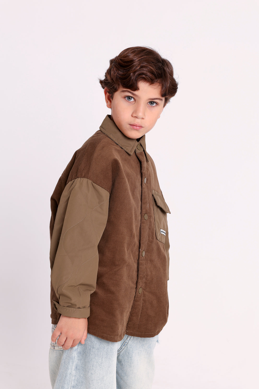 CASUAL JACKET WITH CHEST POCKET