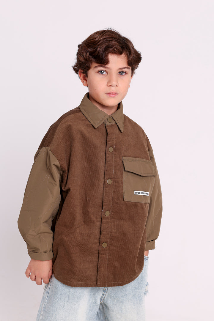 CASUAL JACKET WITH CHEST POCKET