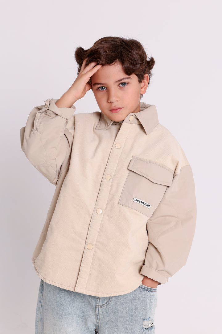 CASUAL JACKET WITH CHEST POCKET