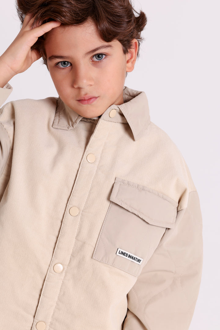 CASUAL JACKET WITH CHEST POCKET