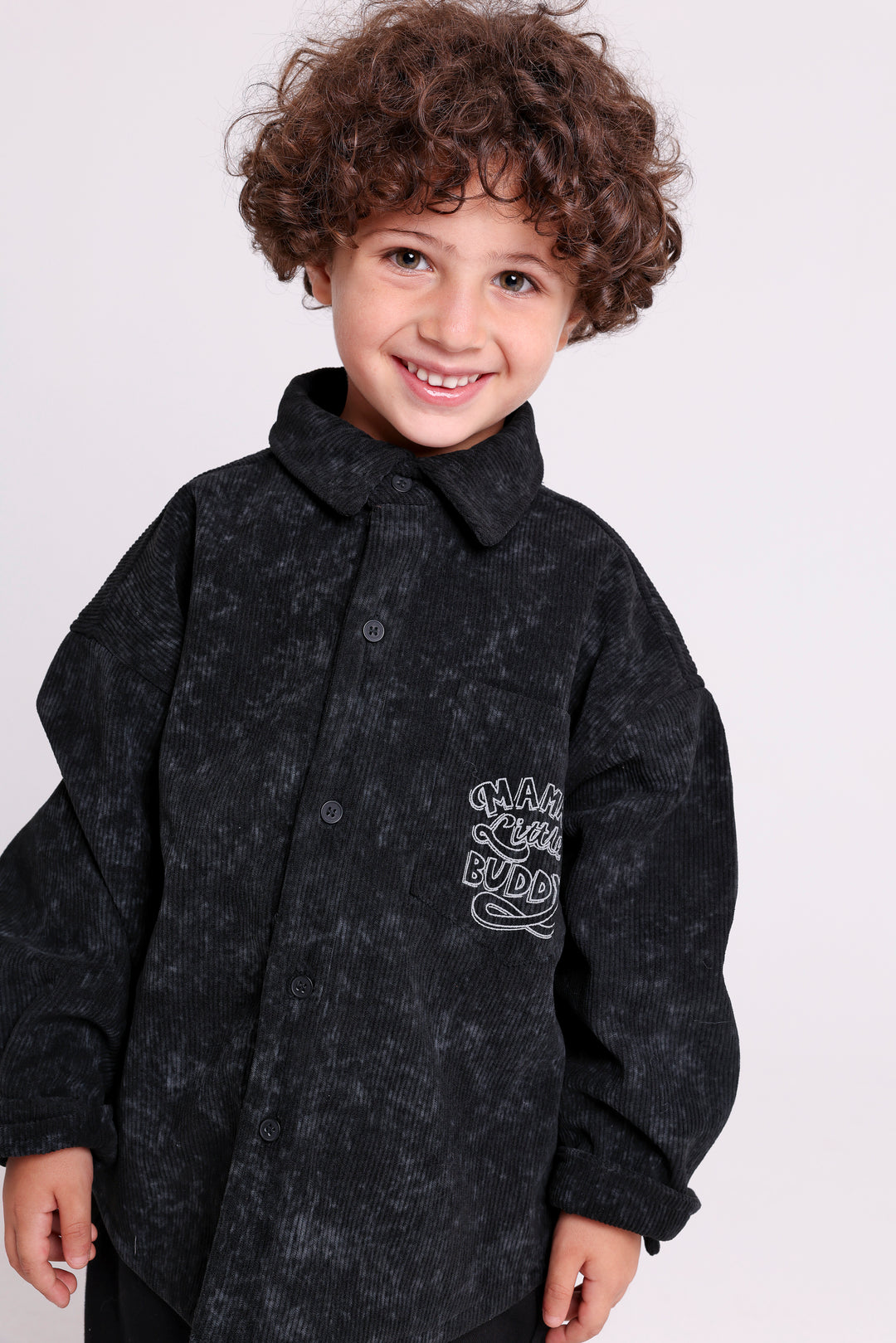 PRINTED SHIRT WITH GRAPHIC LOGO