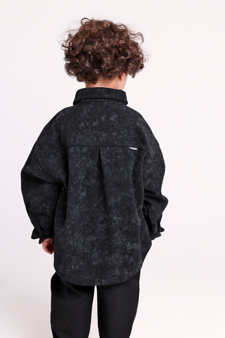 PRINTED SHIRT WITH GRAPHIC LOGO