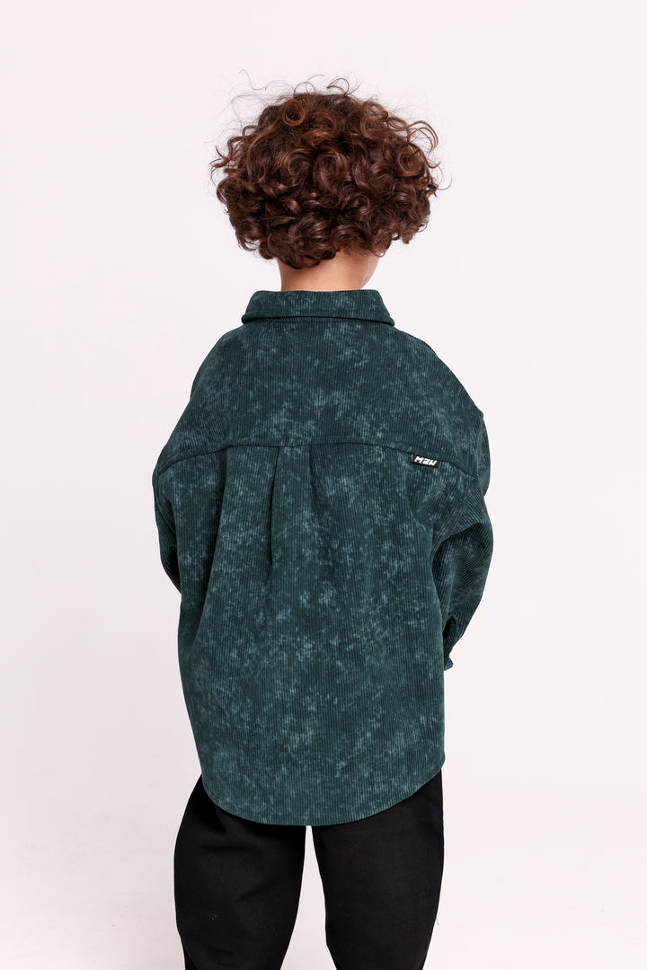 PRINTED SHIRT WITH GRAPHIC LOGO
