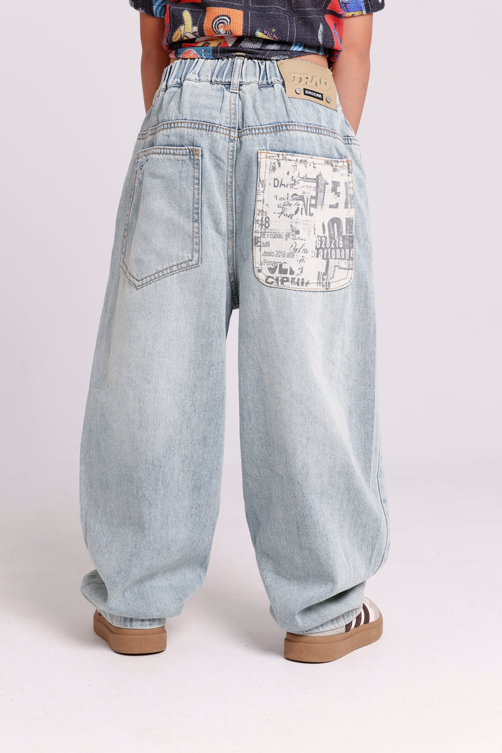 JEANS WITH CHAIN TRAD