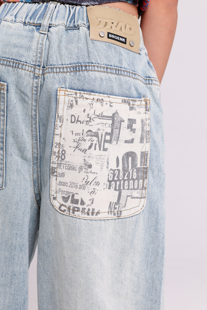 JEANS WITH CHAIN TRAD
